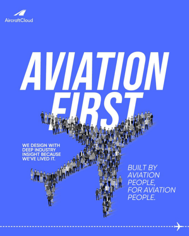 Aircraft Cloud social post — fleet overview creative 1