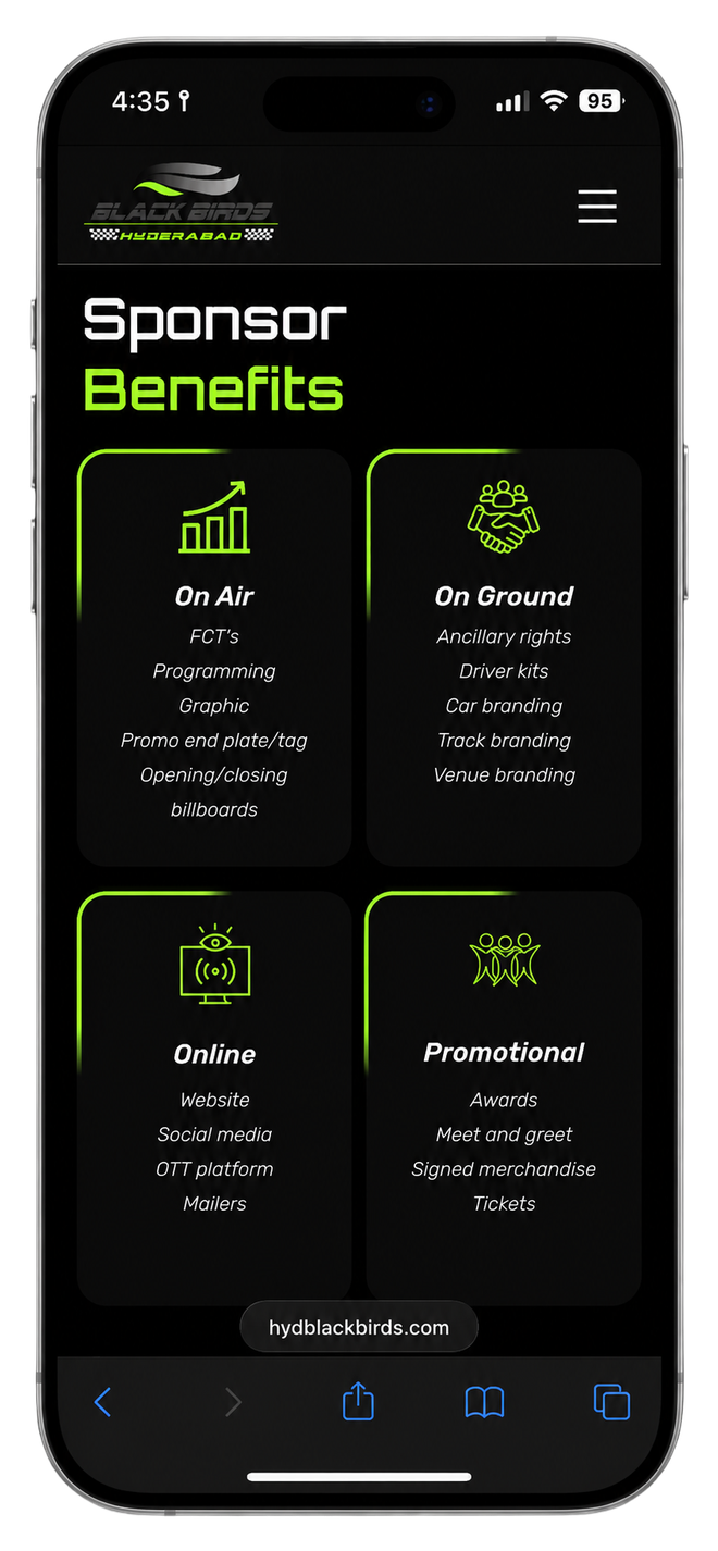 HBB mobile UI — Championship Moments