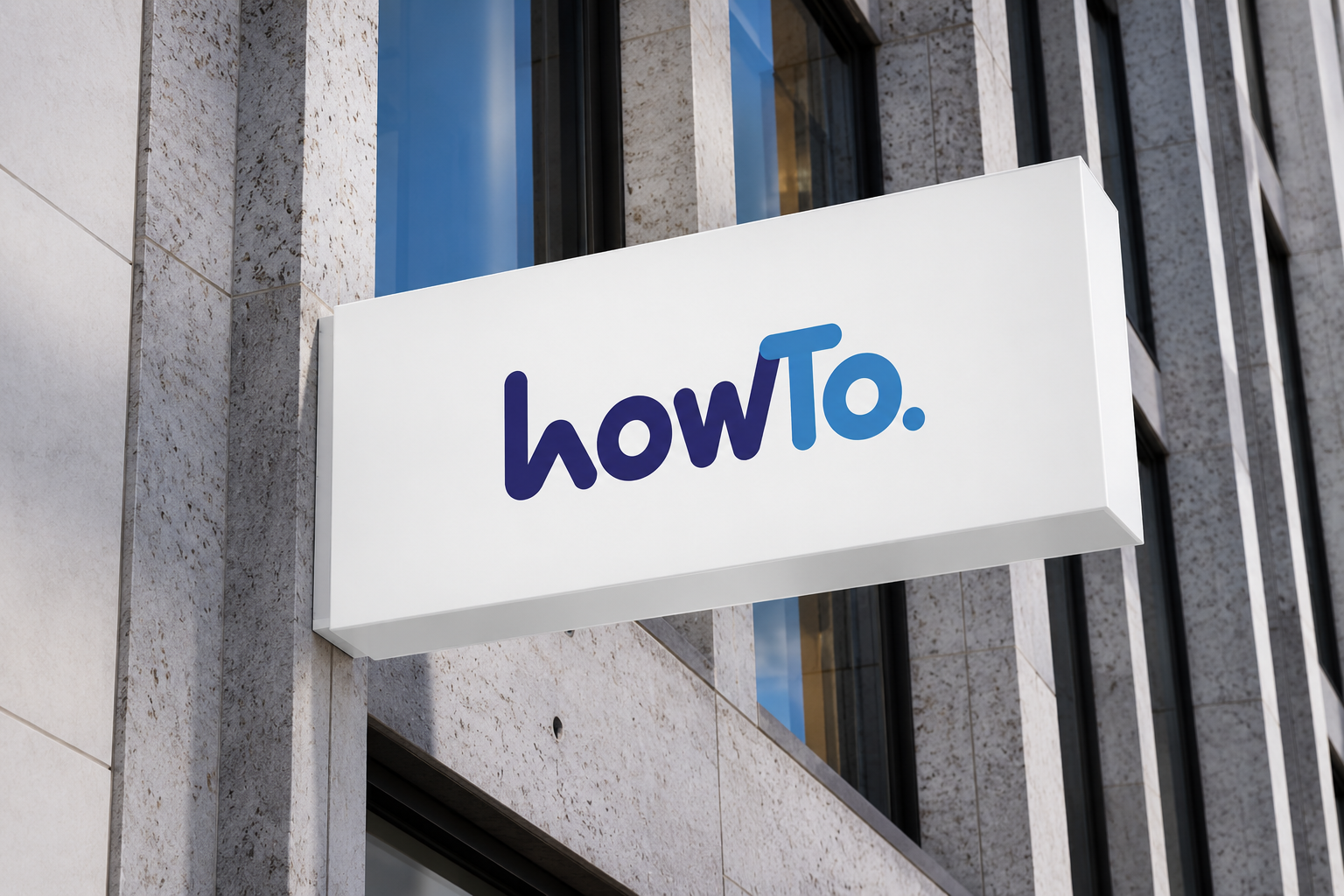 howTo. outdoor building signage