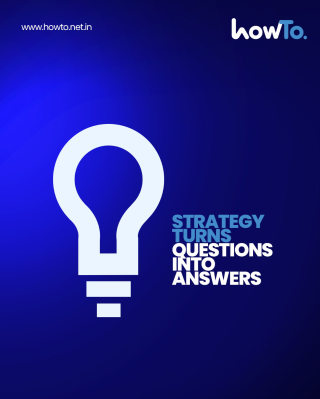 Strategy creative — lightbulb forming