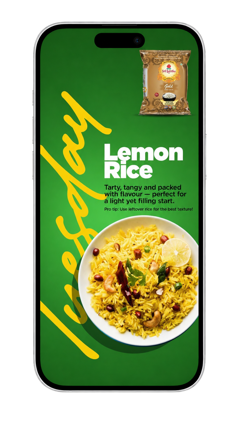 Tuesday Lemon Rice phone