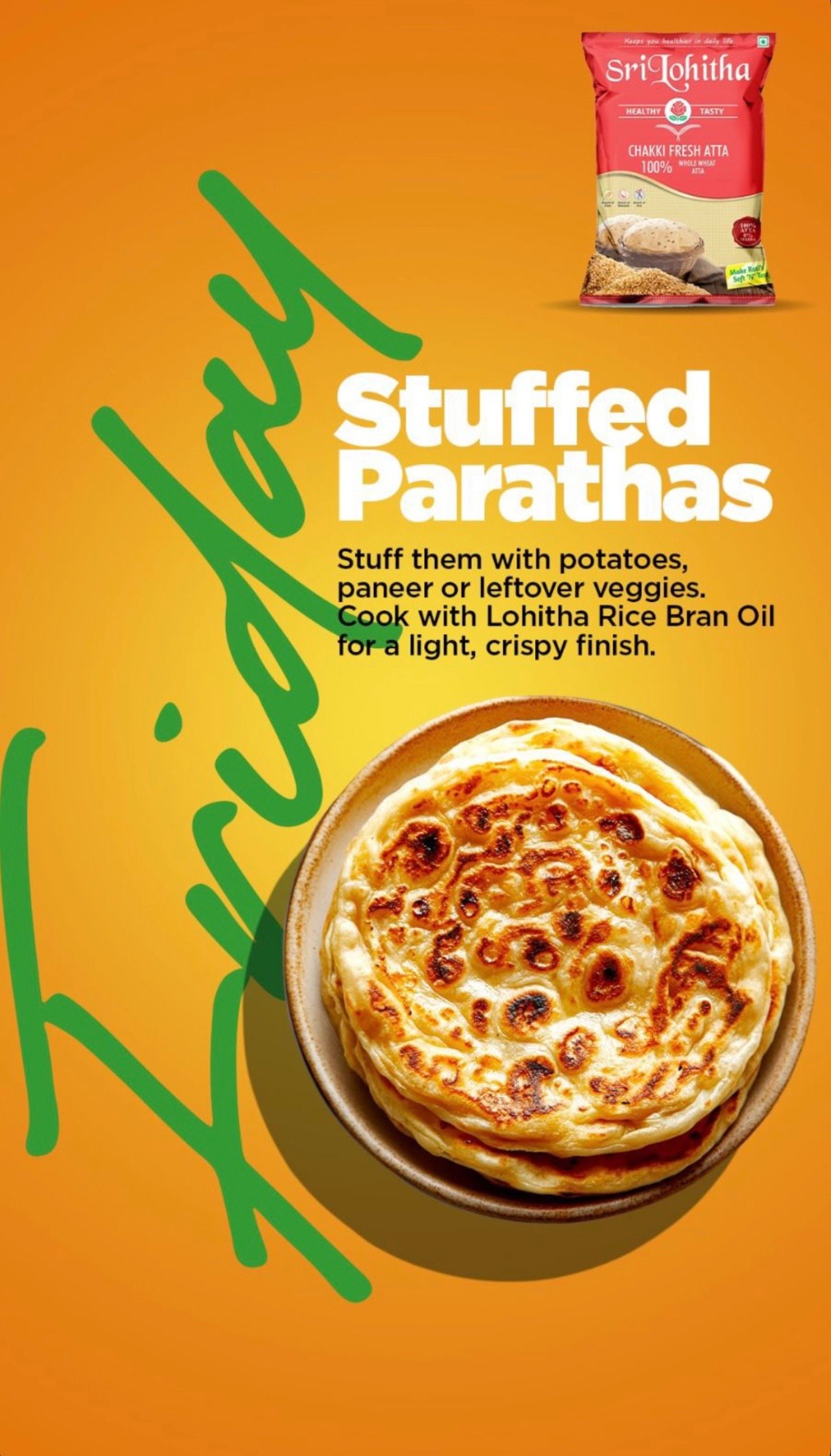 Friday Stuffed Parathas