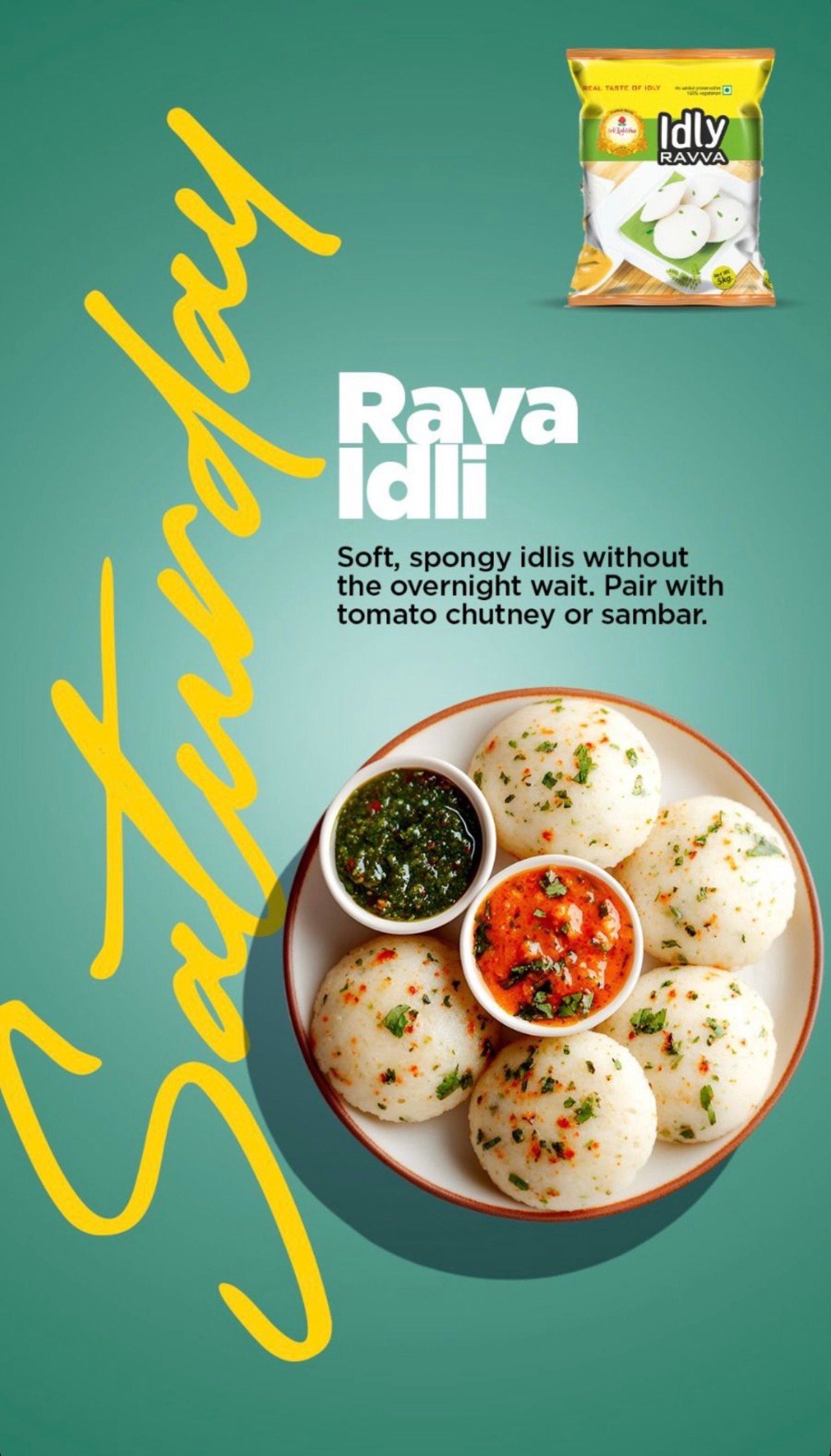 Saturday Rava Idli