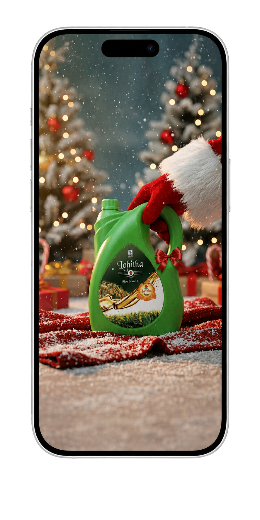 Christmas story — Rice Bran Oil reveal