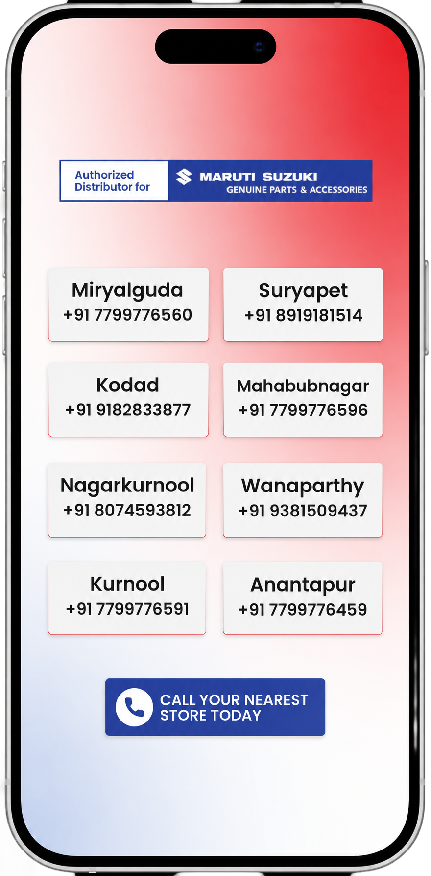 Mahesh Agencies phone — onboarding screen